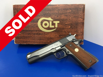 1980 Colt Service Model Ace 5" Royal Blue .22LR *ABSOLUTELY INCREDIBLE*