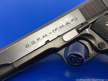 DGFM FMAP Argentine Sistema Colt 1911A1 5" *RARE ARGENTINA AIR FORCE MODEL*