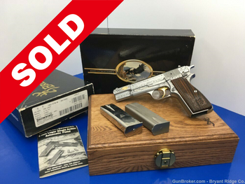 Browning Hi-Power Gold Classic *ULTRA RARE ONE OF 365* Factory Engraved