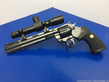 1980 Colt Python Hunter .357 Mag Royal Blue 8" *ULTRA RARE MODEL WITH CASE*