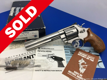 1991 Smith Wesson 629-3 Classic DX .44 Mag 6.5" *FIRST YEAR PRODUCTION*