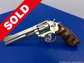 1991 Smith and Wesson 648 .22 Mag Stainless 6" *GORGEOUS 6-SHOT REVOLVER*