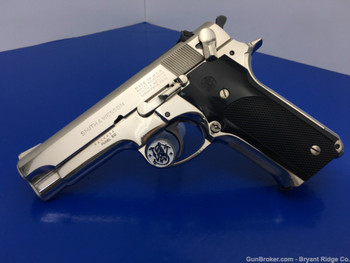 1975 Smith Wesson 59 9mm 4" *ABSOLUTELY GORGEOUS NICKEL FINISH*