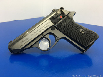 1973 Walther PPK/S Blue 3.3" 9mm Kurtz *GORGEOUS WEST GERMAN MADE WALTHER*