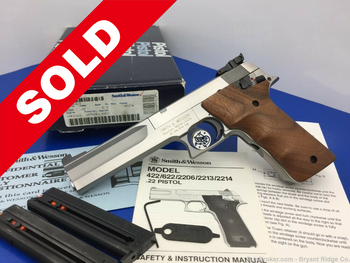 1994 Smith & Wesson 2206 Target Model *INCREDIBLE DRILLED & TAPPED FRAME*