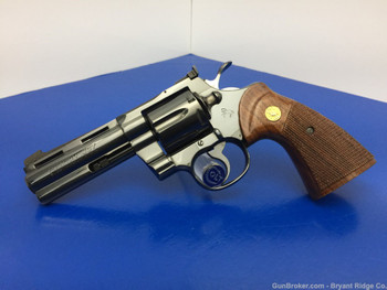 1979 Colt Python .357mag Royal Blue 4" *SIMPLY STUNNING* Gorgeous Revolver