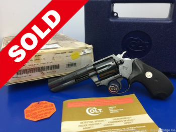 1993 Colt Police Positive MKV .38 SPL 4" *EXTREMELY RARE LAST PP ISSUE*