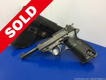 1945 Mauser Walther P38 *DUAL TONE* Blue 9mm *GERMAN WWII NAZI STAMPED*