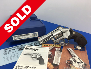 1997 Smith Wesson 696 .44 SPL 3" Stainless *NO DASH PRE LOCK MODEL*