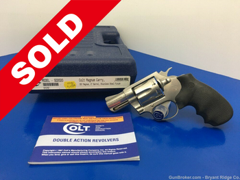 1998 Colt Magnum Carry 2" Stainless *RARE ONE YEAR OF PRODUCTION* Amazing