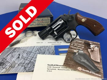 1980 Smith and Wesson 10-7 .38 S&W SPL Blue *DESIRABLE 2" BARREL*