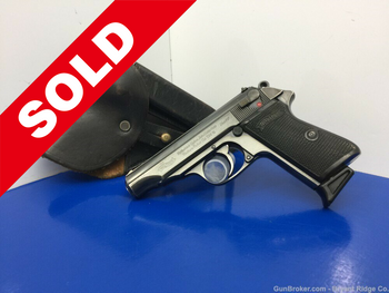 1940 Walther PP 7.65mm / .32 ACP Blue *EARLY WWII PRODUCTION*