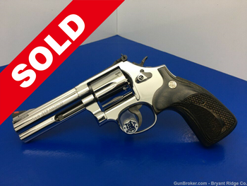 2006 Smith & Wesson 686-6 .357Mag 4" *BREATHTAKING BRIGHT STAINLESS FINISH*