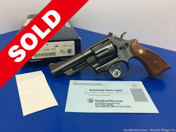 1990 Smith Wesson 25-9 .45 Colt Blue 4" *PRE LOCK FULL TARGET MODEL*