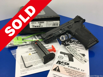 Smith Wesson M&P9 Shield M2.0 9mm Black *COMPACT SLIM WITH EZ RACK SLIDE*