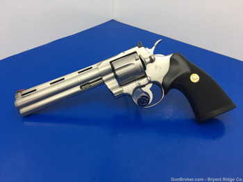 1985 Colt Python .357 Mag Stainless *MAGNAPORTED 6" BARREL*