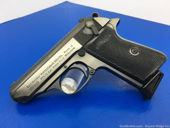 1978 Walther PPK/S 9mm Blued 3.3" *FACTORY TEST FIRE TARGET*