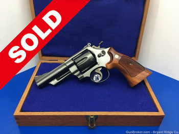 1985 Smith & Wesson Model 29 .44mag Blue 4" *INCREDIBLE FULL TARGET MODEL*