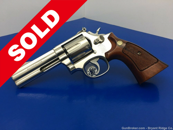 1992 Smith & Wesson 686 *GORGEOUS PRE-LOCK MODEL* Stainless 4" *INCREDIBLE*