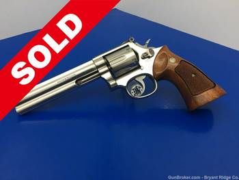 1987 Smith & Wesson 686 Stainless 6" .357mag *SIMPLY AMAZING* Incredible Ex