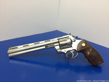 1997 Colt Anaconda PDT .44 Mag BRIGHT STAINLESS 8" *SUPER RARE PDT MODEL*