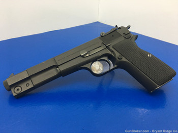 1981 Browning Hi-Power GP Competition 9mm 6" *RARE FN MARKED MODEL* Amazing