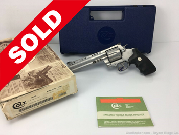 1994 Colt Anaconda .44 Mag Stainless *COLT CUSTOM SHOP* Factory Magnaported