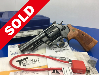 2010 Smith and Wesson 57-6 Classic .41 Mag Blue 4" *FULL TARGET FEATURES*