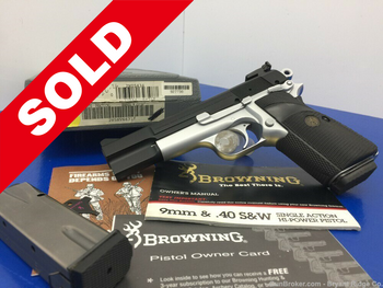 1995 Browning Hi Power *ULTRA RARE .40S&W MODEL* Stunning Two-Tone