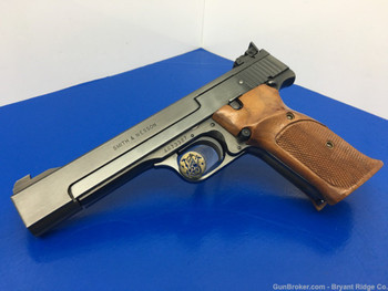 1981 Smith and Wesson 41 .22 LR Blue 5.5" *WITH INTERCHANGEABLE 7" BARREL*