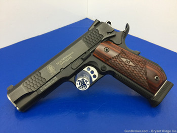 2011 Smith Wesson 1911 E-SERIES .45 Acp Blue 4.25" *SCANDIUM ALLOY FRAME*