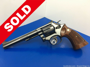 1974 Smith Wesson 17-3 K-22 Masterpiece .22 Lr Blue 6" *3T FULL TARGET*