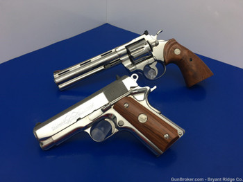 1986 Colt Double Diamond Python & Officers ACP Set *1 OF ONLY 1000*