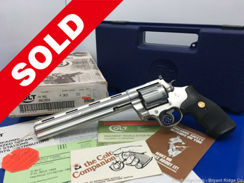 1991 Colt Anaconda .44 Mag Stainless *DESIRABLE 8" BARREL*