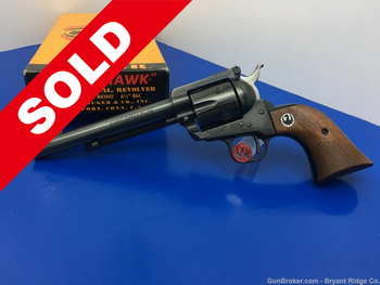 1966 Ruger Blackhawk .357 Mag Blue 6.5" *DESIRABLE 3-SCREW FRAME* Stunning