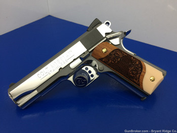 1998 Colt M1991A1 Commander .45 ACP 4.25" *BREATHTAKING BRIGHT STAINLESS*