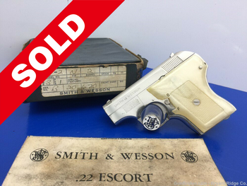 Smith Wesson 61-3 Escort .22 Lr 2.12" *STUNNING NICKEL FINISH*