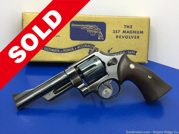 Smith & Wesson "Pre-Model 27" .357 Mag Blue *5" PINNED & RECESSED MODEL*