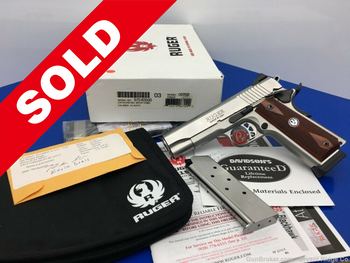 2013 Ruger SR1911 .45 ACP 4.25" *INCREDIBLE COMMANDER MODEL* Stunning Ex.