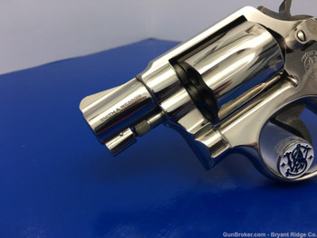 1982 Smith Wesson 10-7 .38 SPL 2" *M & P MODEL WITH GORGEOUS NICKEL FINISH*