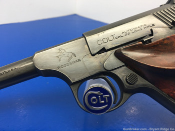 1950 Colt Woodsman .22 LR Blue 6" *INCREDIBLE 2ND SERIES TARGET MODEL*