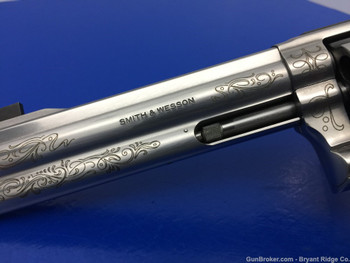 1998 Smith Wesson 686-5 Ported & Engraved .357 Mag *PRE LOCK MODEL*