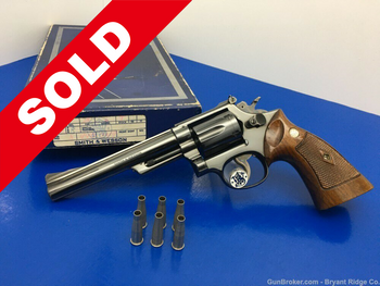 1961 Smith Wesson 53 "The Jet" .22 Mag Blue *AMAZING SCARCE NO DASH MODEL*
