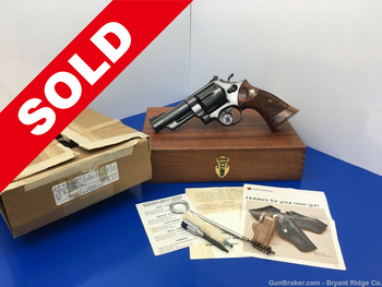 1973 Smith & Wesson 29-2 .44 Mag Blue 4" *ABSOLUTELY GORGEOUS 3 T'S MODEL*