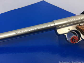 1991 Ruger Mark ll Target .22 Lr Stainless *INCREDIBLE 10" BULL BARREL*