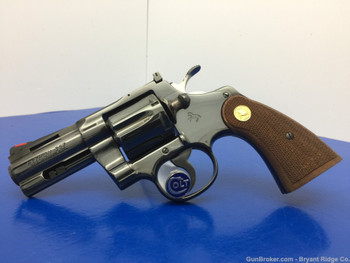 1983 Colt Python .357 Mag Blue *HOLY GRAIL 3" PYTHON* Collector Grade Piece