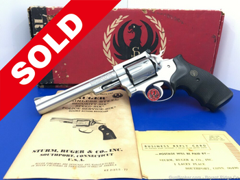 1979 Ruger Security Six .357 Mag 6" *ICONIC DOUBLE ACTION REVOLVER*