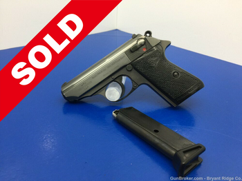Walther PPK/S .380 ACP Blue 3.3" *INCREDIBLE FRENCH MADE MANURHIN WALTHER*