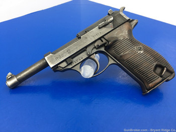 1942 Walther P38 9mm Blue 4.9" *EARLY WWII NAZI STAMPED WaA359*