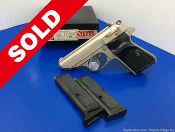 Walther PPK/S .22 Lr E-Nickel 3.3" *SUPER RARE ELECTROLESS NICKEL MODEL*